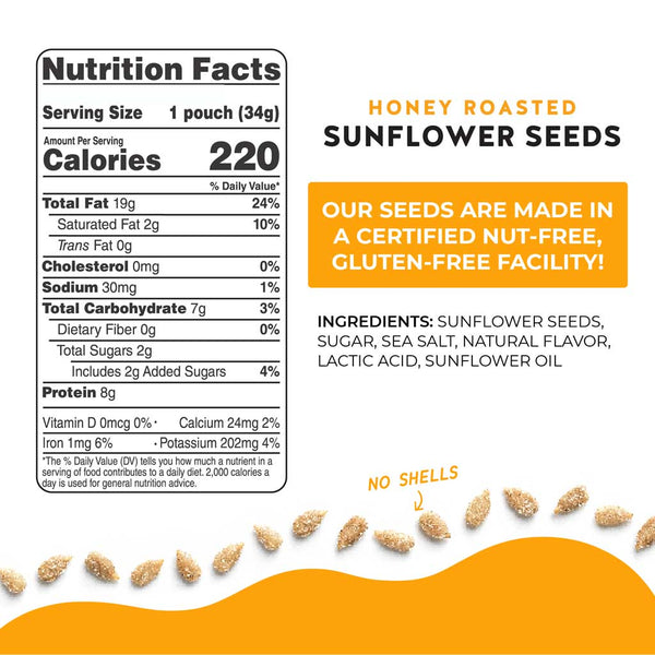Blake's Sunflower Seeds Honey Roasted