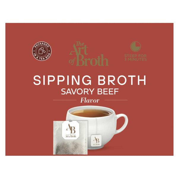 The Art of Broth Savory Beef Sipping Broth