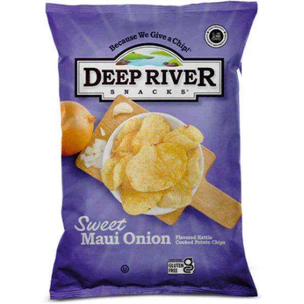 Deep River Sweet Maui Onion Kettle Cooked Potato Chips