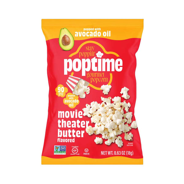 Poptime Gourmet PopCorn Movie Theater Butter