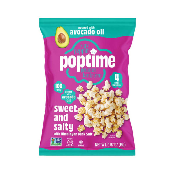Poptime Gourmet Kettle Corn Sweet and Salty