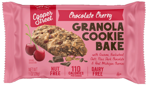 Cooper Street Granola Cookie Bakes Chocolate Cherry