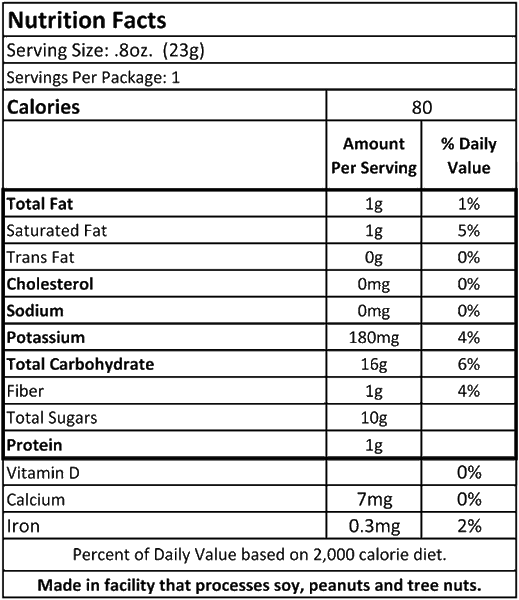 Solely Organic Pineapple with Coconut Fruit Jerky is a Great Snack