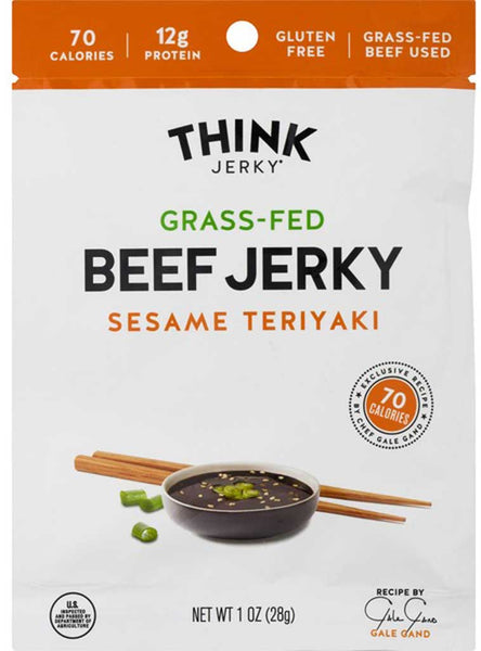 Think Jerky Sesame Teriyaki Beef Jerky