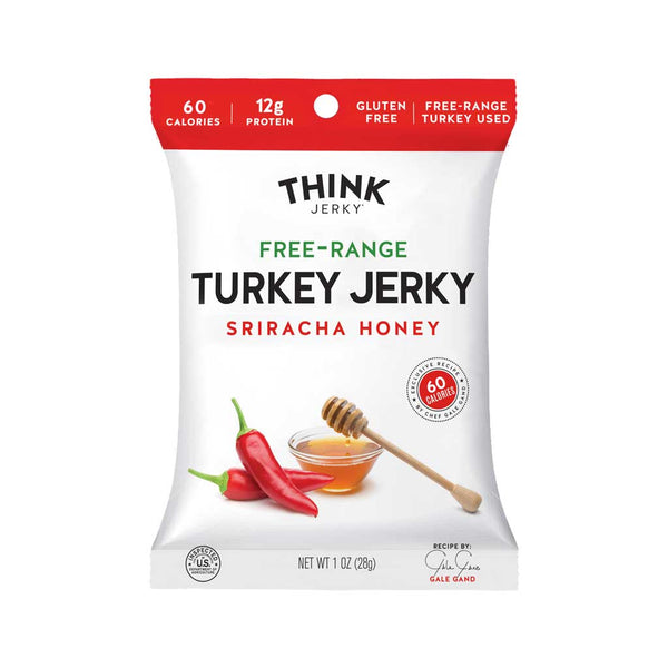 Think Jerky Sriracha Honey Turkey Jerky