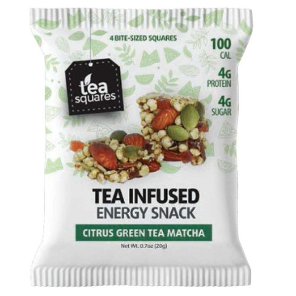 Tea Squares Citrus Green Tea Matcha