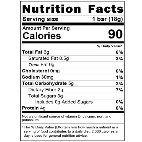 Almond Vanilla Mammoth Nutritional Facts