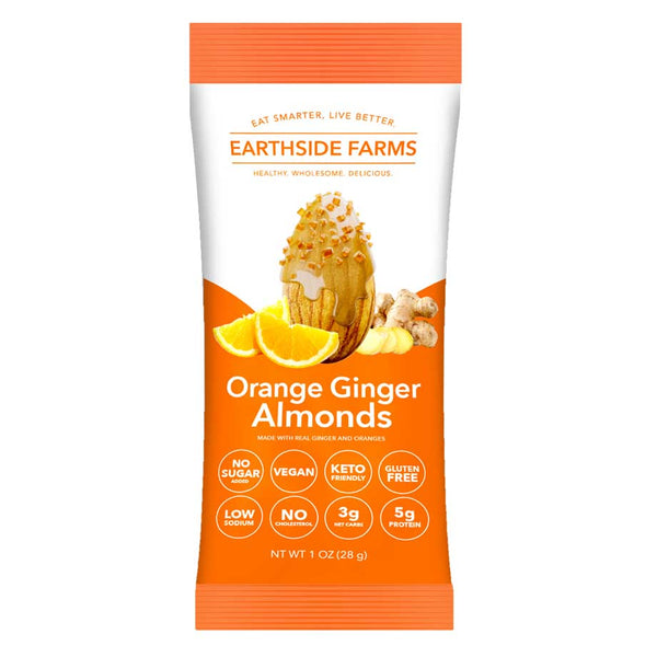 Earthside Farms Orange Ginger Almonds