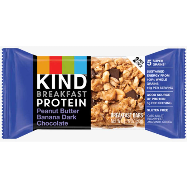 KIND Breakfast Protein Peanut Butter Banana Dark Chocolate
