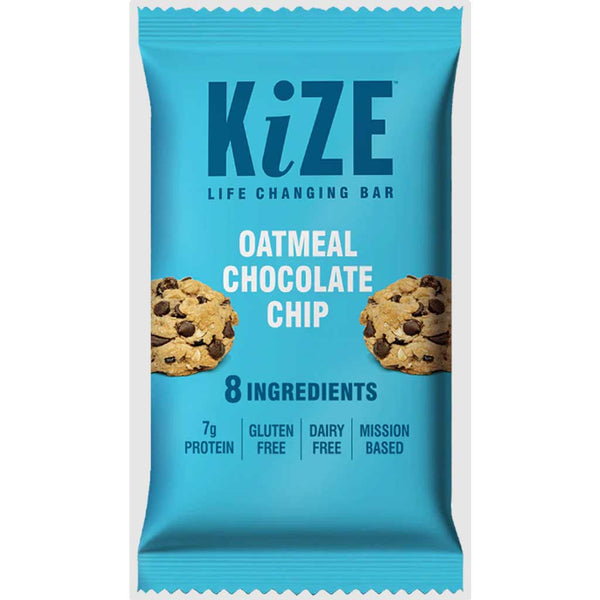 KiZE Raw Energy Bar Oatmeal Chocolate Chip