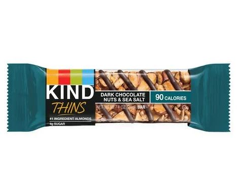KIND Thins Dark Chocolate Nuts & Sea Salt