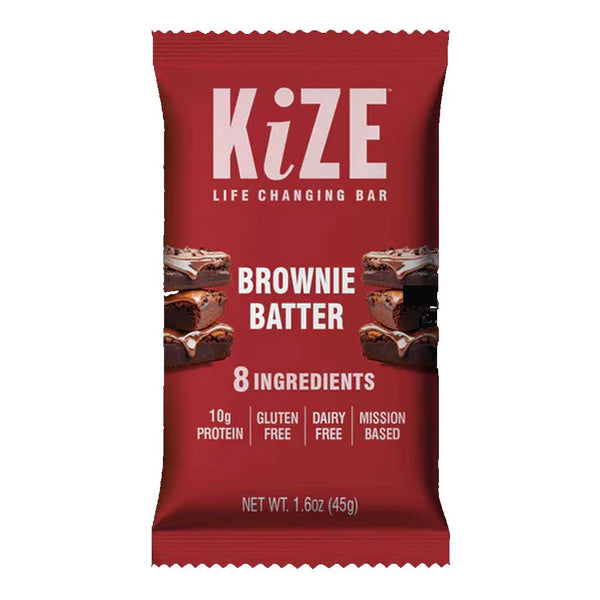 KiZE Raw Energy Bar Brownie Batter