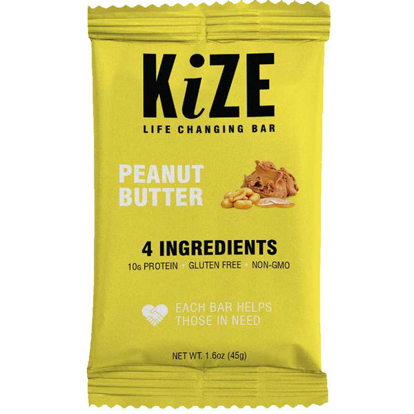 KiZE Raw Energy Bar Peanut Butter