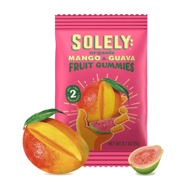 Solgey Solely Whole Fruit Gummies Mango and Guava