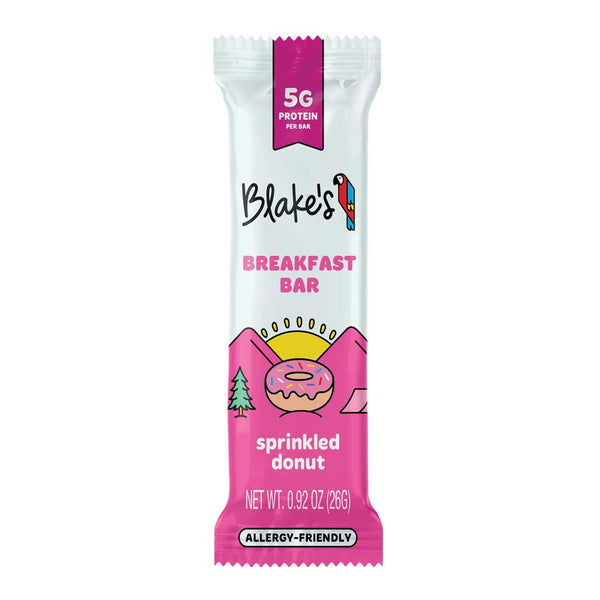 Blake's Breakfast Bars Sprinkled Donut
