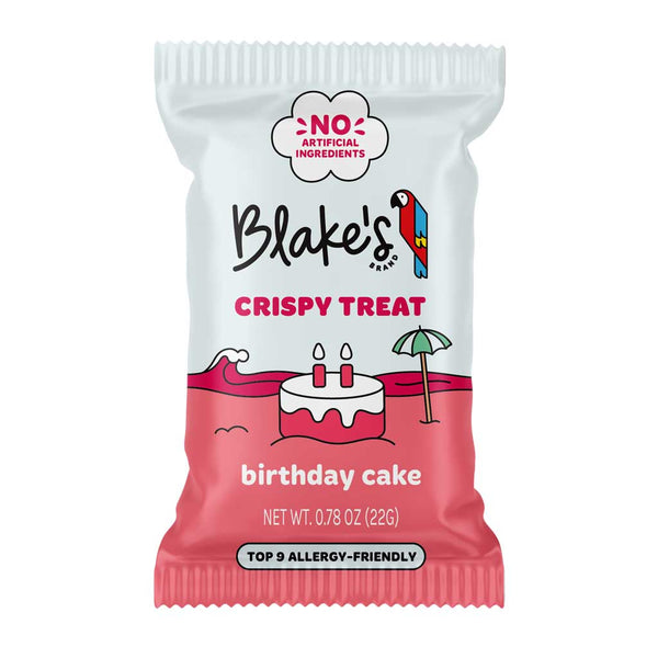 Blake's Seed-Based Rice Crispy Treat Birthday Cake