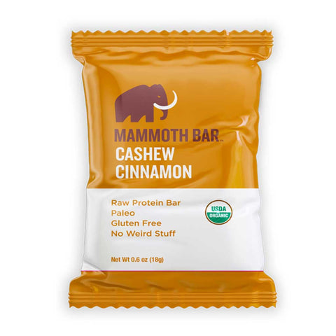 Cashew Cinnamon Mammoth Bar