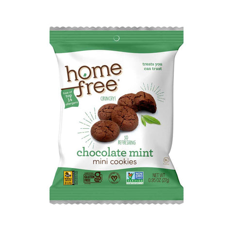 Home Free Chocolate Mint Mini Cookies