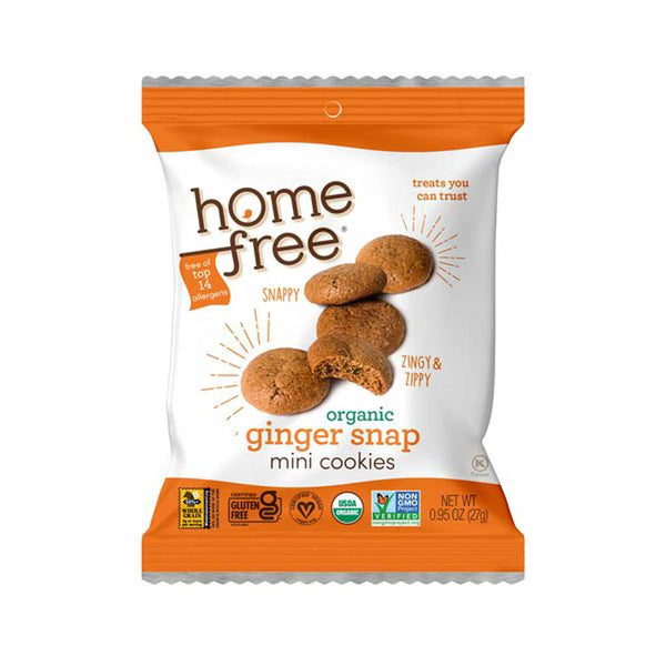 Homefree Organic Ginger Snap Mini Cookies