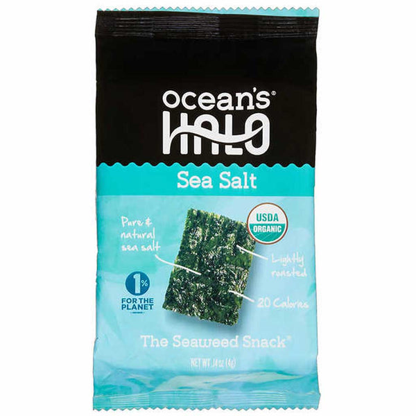 Ocean's Halo Seaweed Snack Sea Salt