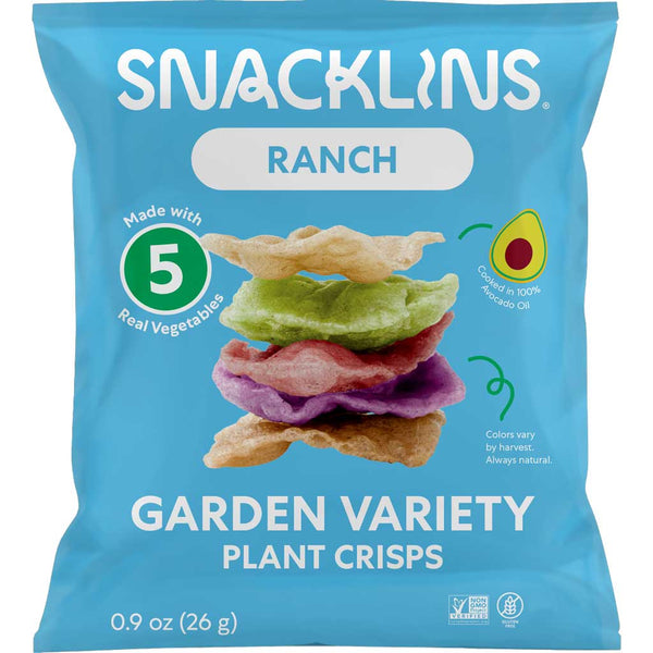 Snacklins Ranch Garden Variety Plant Crisps