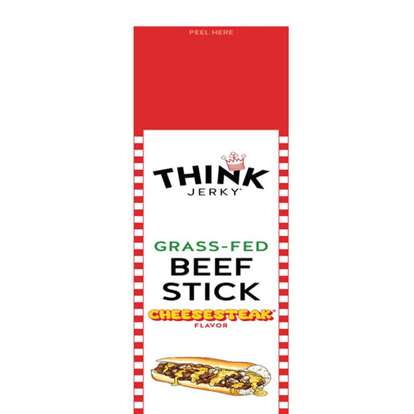 Think Jerky Beef Steak Cheesesteak Flavored