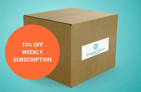 Weekly Subscription Boxes Healthy Variety Snack Box Weekly Subscription For Offices