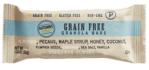 Autumn's Gold Grain Free Granola Bar Cinnamon Almond