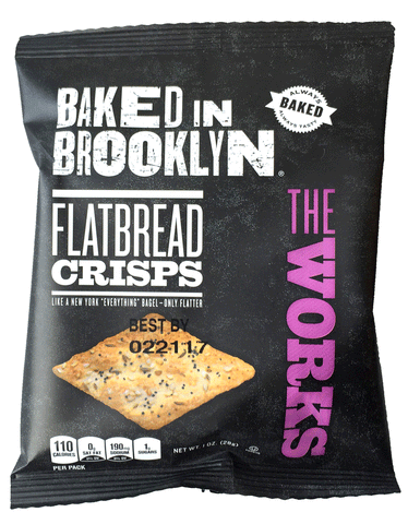 Baked in Brooklyn Flatbread Crisps The Works