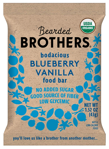 Bearded Brother Bodacious Blueberry Vanilla Food Bar