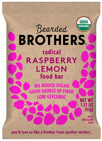 Bearded Brother Radical Raspberry Lemon Food Bar