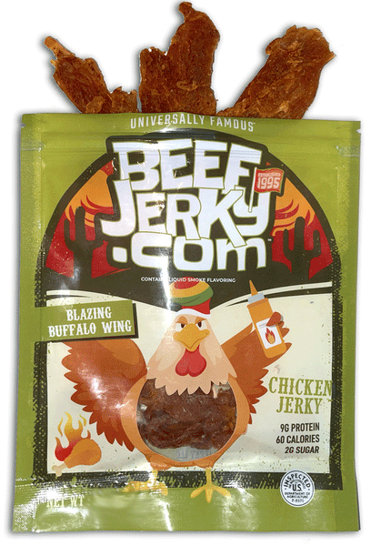 Beef Jerky Blazing Buffalo Wing Chicken Jerky