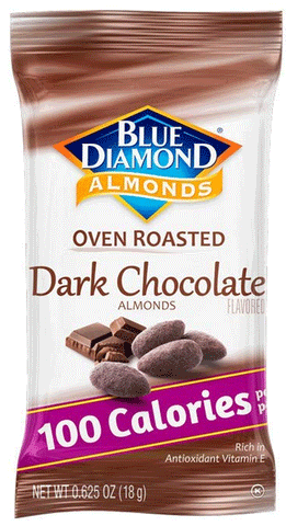 Blue Diamond Almonds Oven Roasted Dark Chocolate