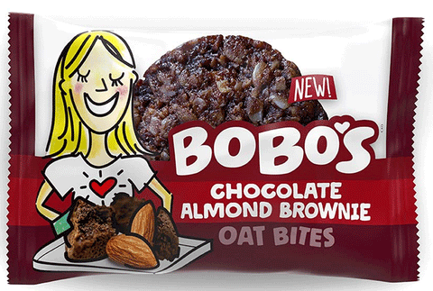 Bobo's Oat Bites Chocolate Almond Brownie