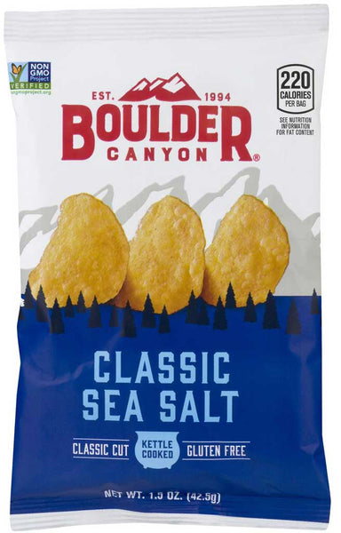 Boulder Canyon Sea Salt Kettle Cooked Potato Chips