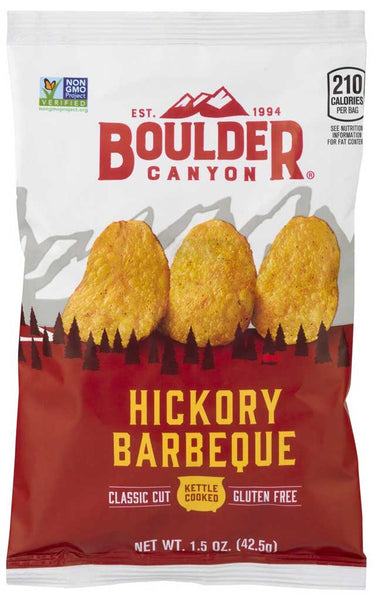 Boulder Canyon Hickory Barbeque Kettle Cooked Potato Chips