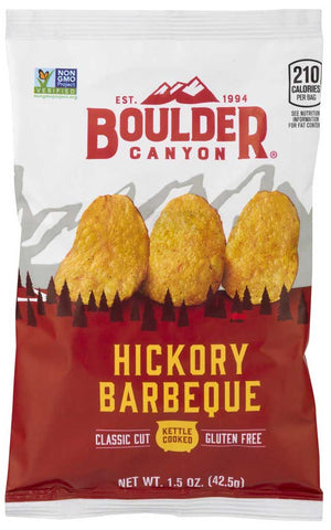 Boulder Canyon Hickory Barbeque Kettle Cooked Potato Chips