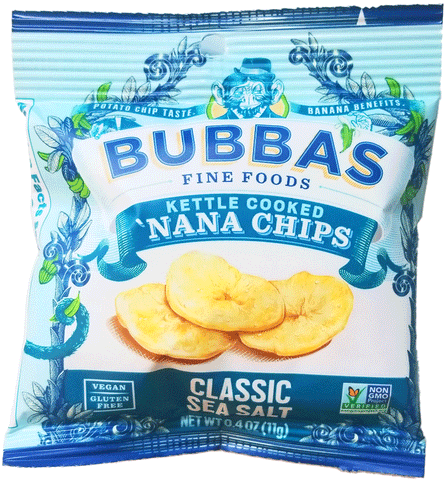 Bubba's Kettle Cooked 'Nana Chips Classic Sea Salt
