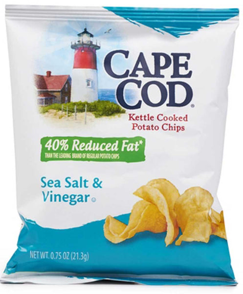 Cape Cod Sea Salt & Vinegar Kettle Chips Reduced Fat