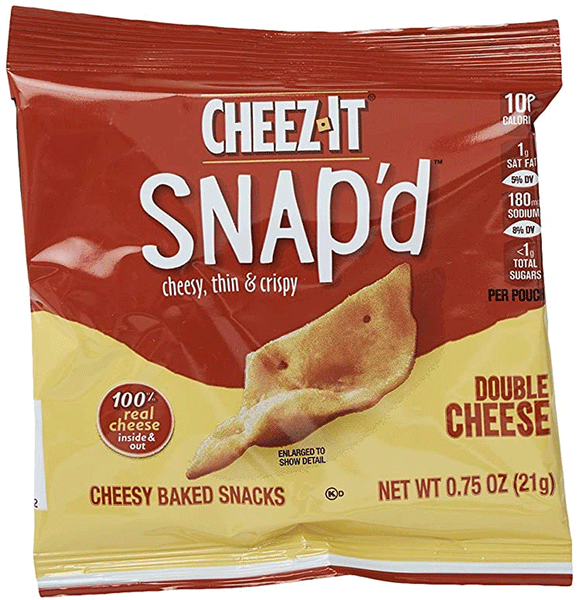 Cheez-It Snap'd Double Cheese Crackers