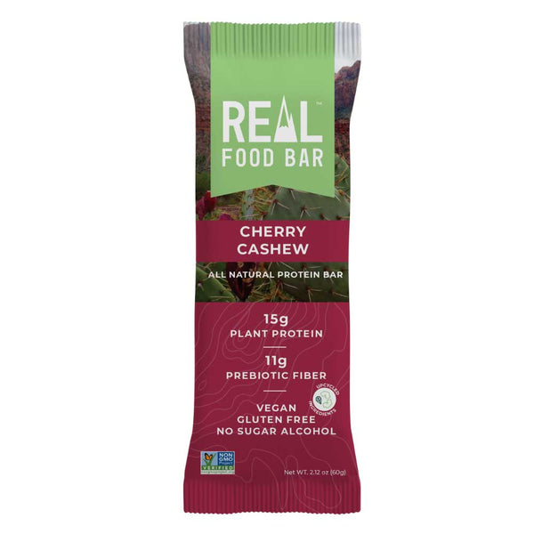 Real Food Bar Cherry Cashew Protein Bar