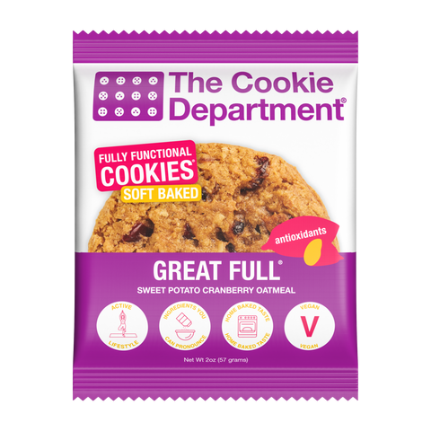 The Cookie Department Great Full Sweet Potato Cranberry & Oatmeal