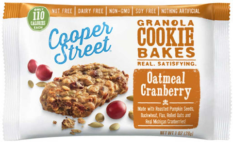 Cooper Street Granola Cookie Bakes Oatmeal Cranberry
