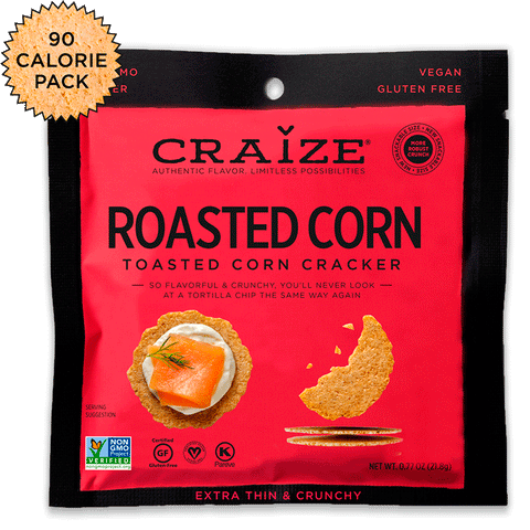 Craize Roasted Corn Toasted Corn Cracker