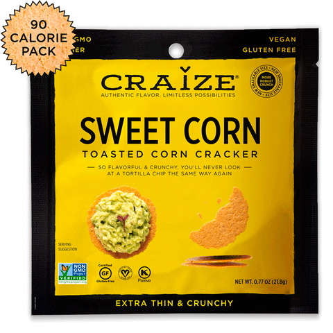 Craize Sweet Corn Toasted Corn Cracker