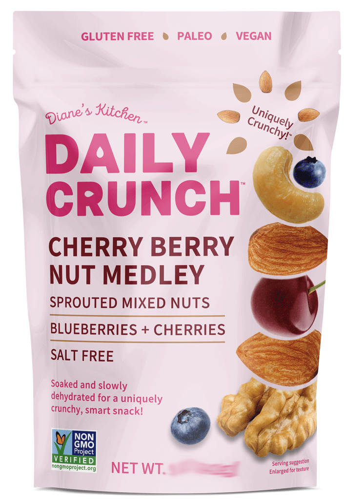 Daily Crunch Cherry Berry Nut Medley is a Great Work Place Snack