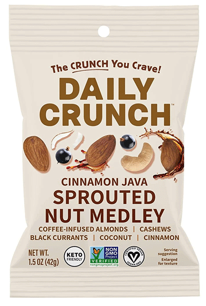 Daily Crunch Cinnamon Java Sprouted Nut Medley