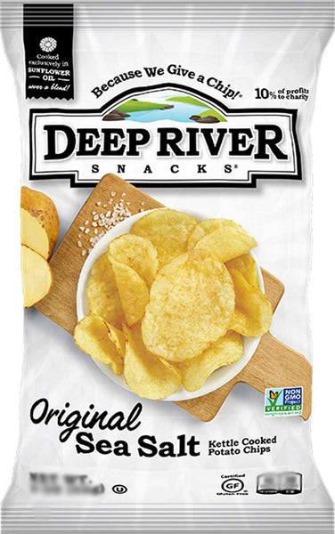 Deep River Original Sea Salt Kettle Cooked Potato Chips
