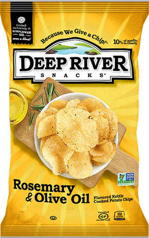 Deep River Rosemary & Olive Oil Kettle Cooked Potato Chips