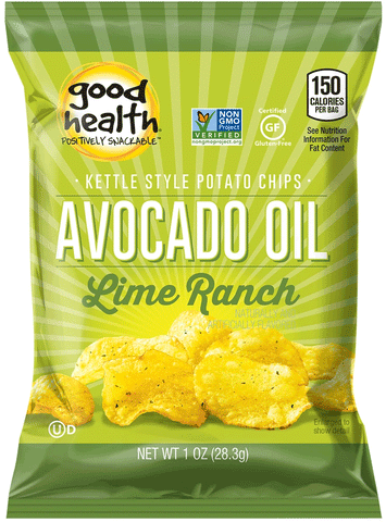 Good Health Avocado Oil Lime Ranch Kettle Chips